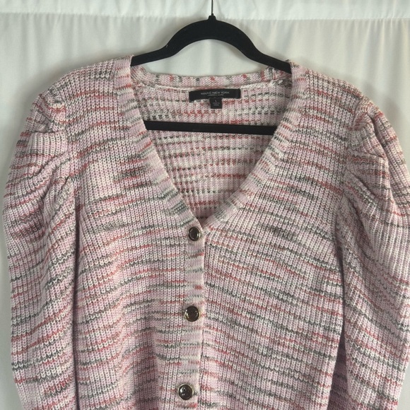 MARC NEW YORK ANDREW MARC
Women's cardigan sweater size L V Neck - Picture 3 of 16